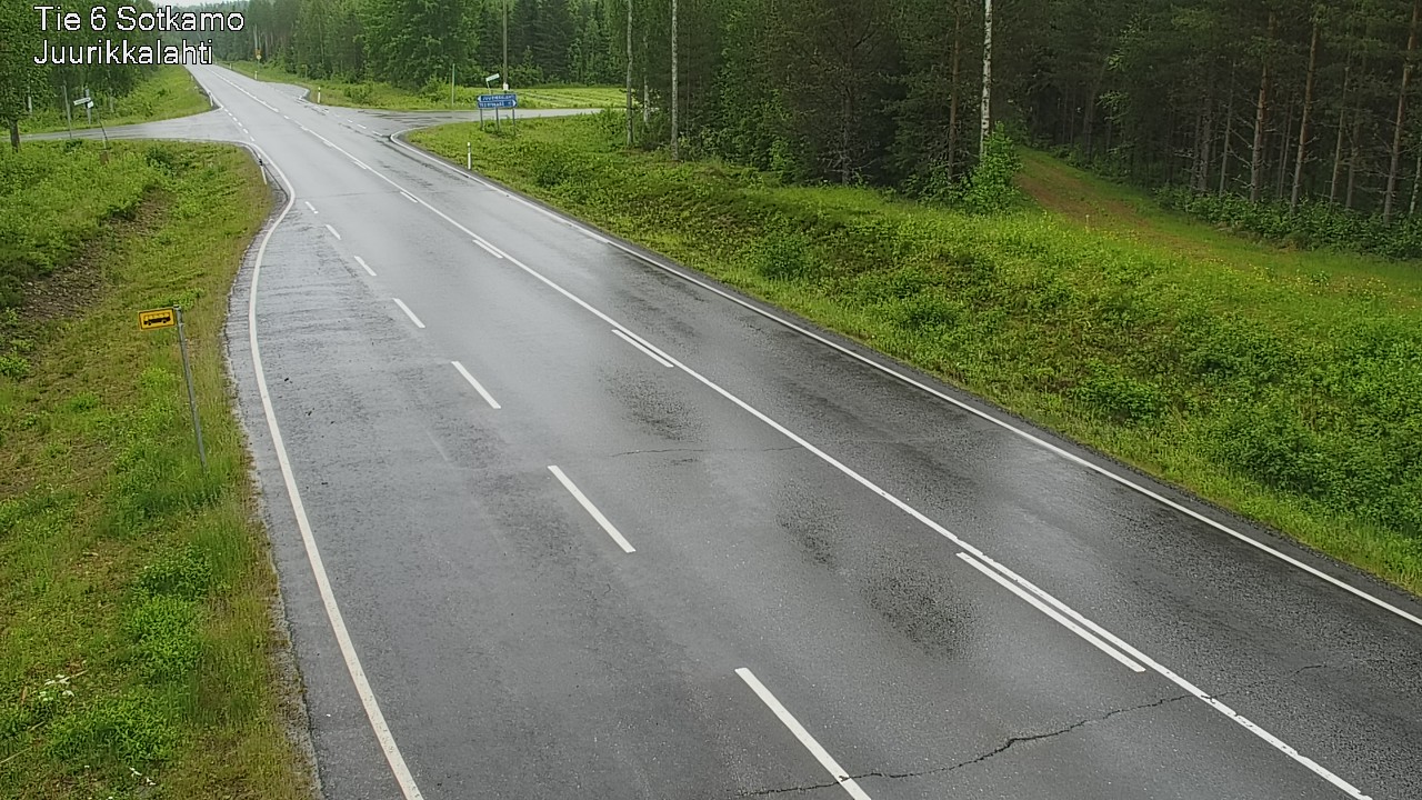 Kelikamerat Kuva Tie 6 Sotkamo, Juurikkalahti, Sotkamo, Kainuu