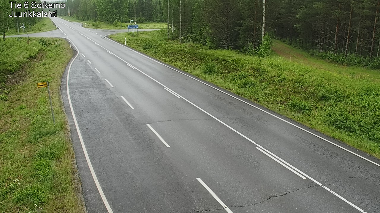 Kelikamerat Kuva Tie 6 Sotkamo, Juurikkalahti, Sotkamo, Kainuu