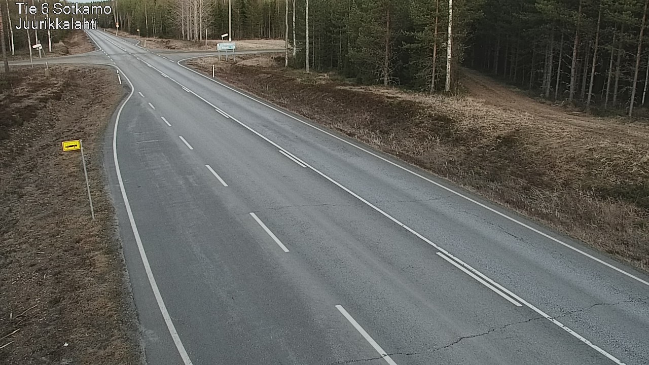 Kelikamerat Kuva Tie 6 Sotkamo, Juurikkalahti, Sotkamo, Kainuu