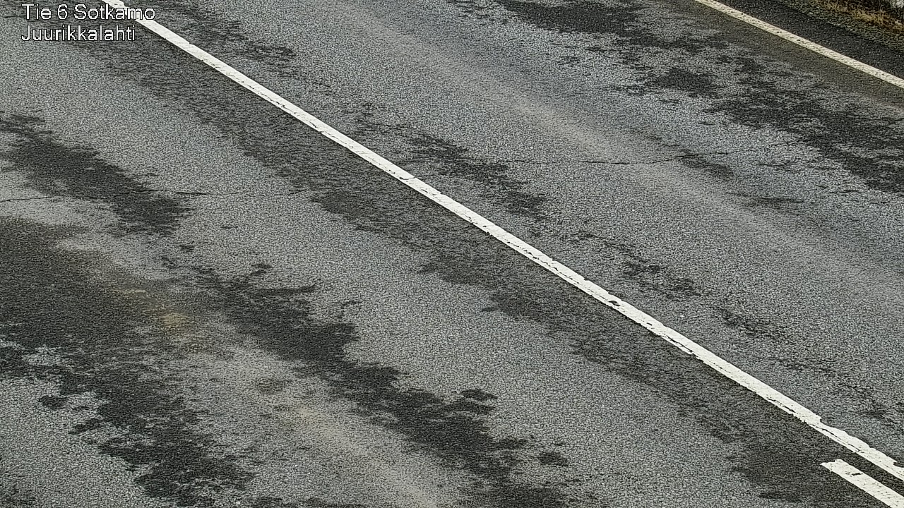 Weather Camera Image Väg 6 Sotkamo, Juurikkalahti, Sotkamo, Kainuu