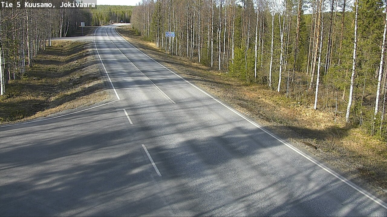 Kelikamerat Kuva Tie 5 Kuusamo, Jokivaara, Kuusamo, Pohjois-Pohjanmaa