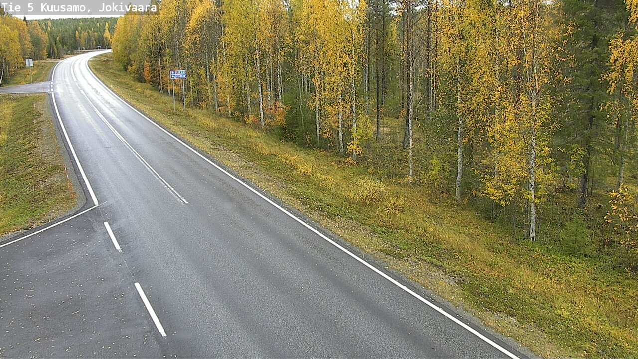 Kelikamerat Kuva Tie 5 Kuusamo, Jokivaara, Kuusamo, Pohjois-Pohjanmaa