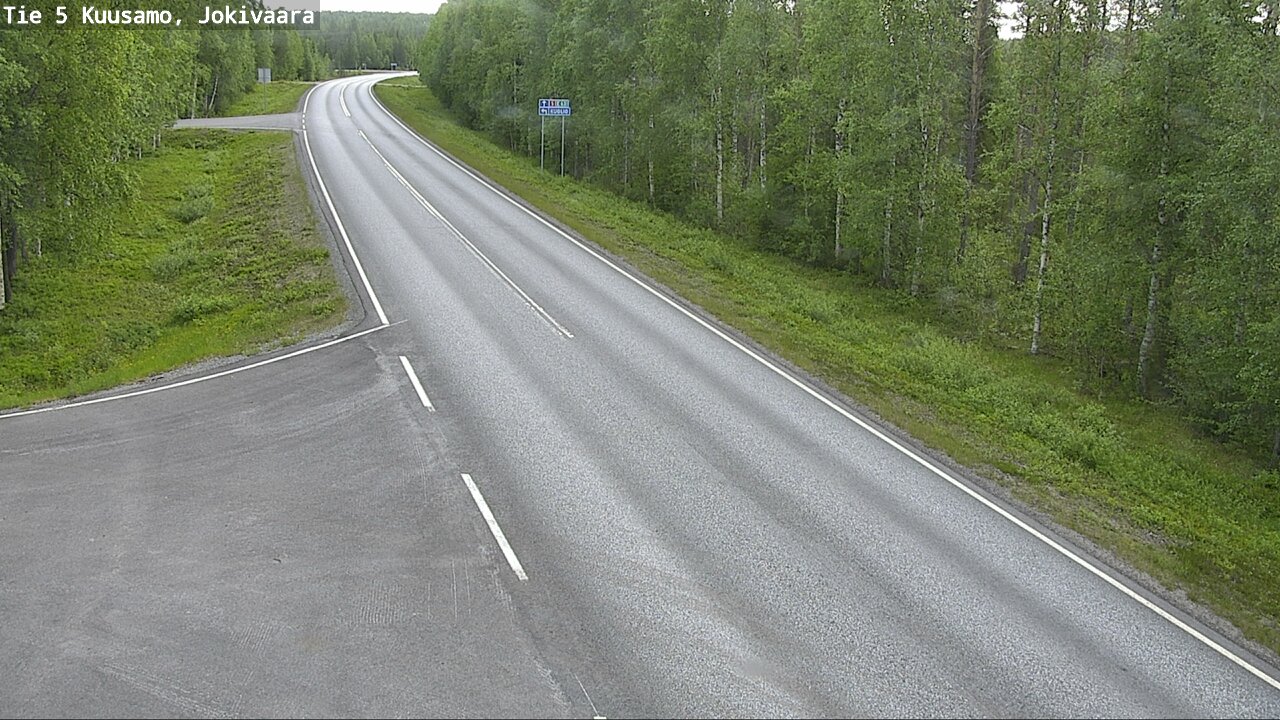 Kelikamerat Kuva Tie 5 Kuusamo, Jokivaara, Kuusamo, Pohjois-Pohjanmaa
