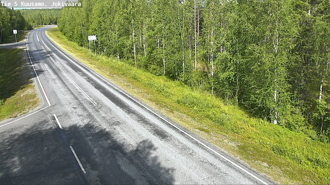 Kelikamerat Kuva Tie 5 Kuusamo, Jokivaara, Kuusamo, Pohjois-Pohjanmaa