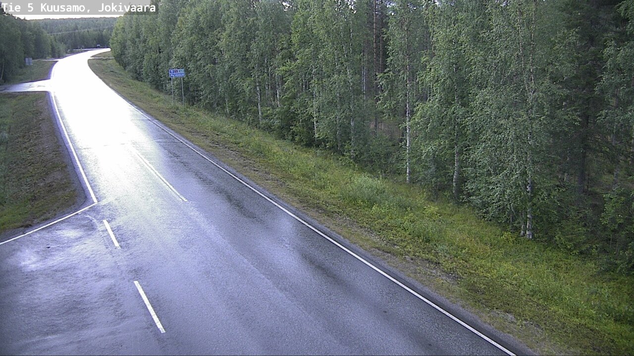 Kelikamerat Kuva Tie 5 Kuusamo, Jokivaara, Kuusamo, Pohjois-Pohjanmaa