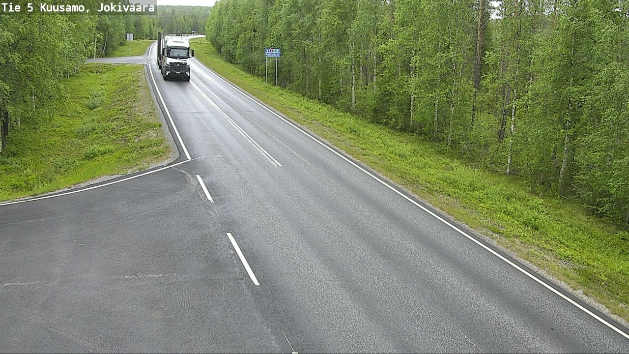 Kelikamerat Kuva Tie 5 Kuusamo, Jokivaara, Kuusamo, Pohjois-Pohjanmaa