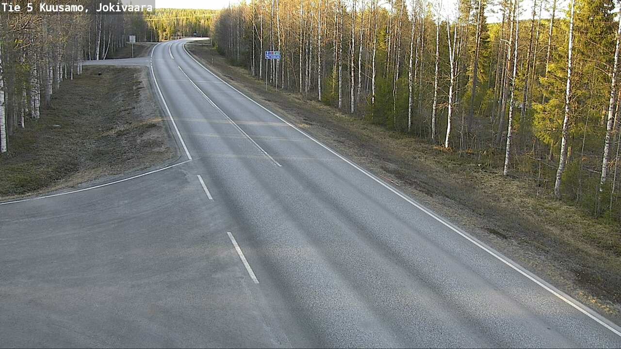 Kelikamerat Kuva Tie 5 Kuusamo, Jokivaara, Kuusamo, Pohjois-Pohjanmaa