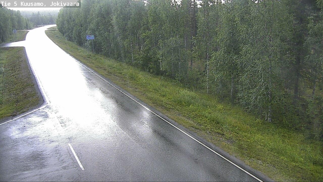 Kelikamerat Kuva Tie 5 Kuusamo, Jokivaara, Kuusamo, Pohjois-Pohjanmaa