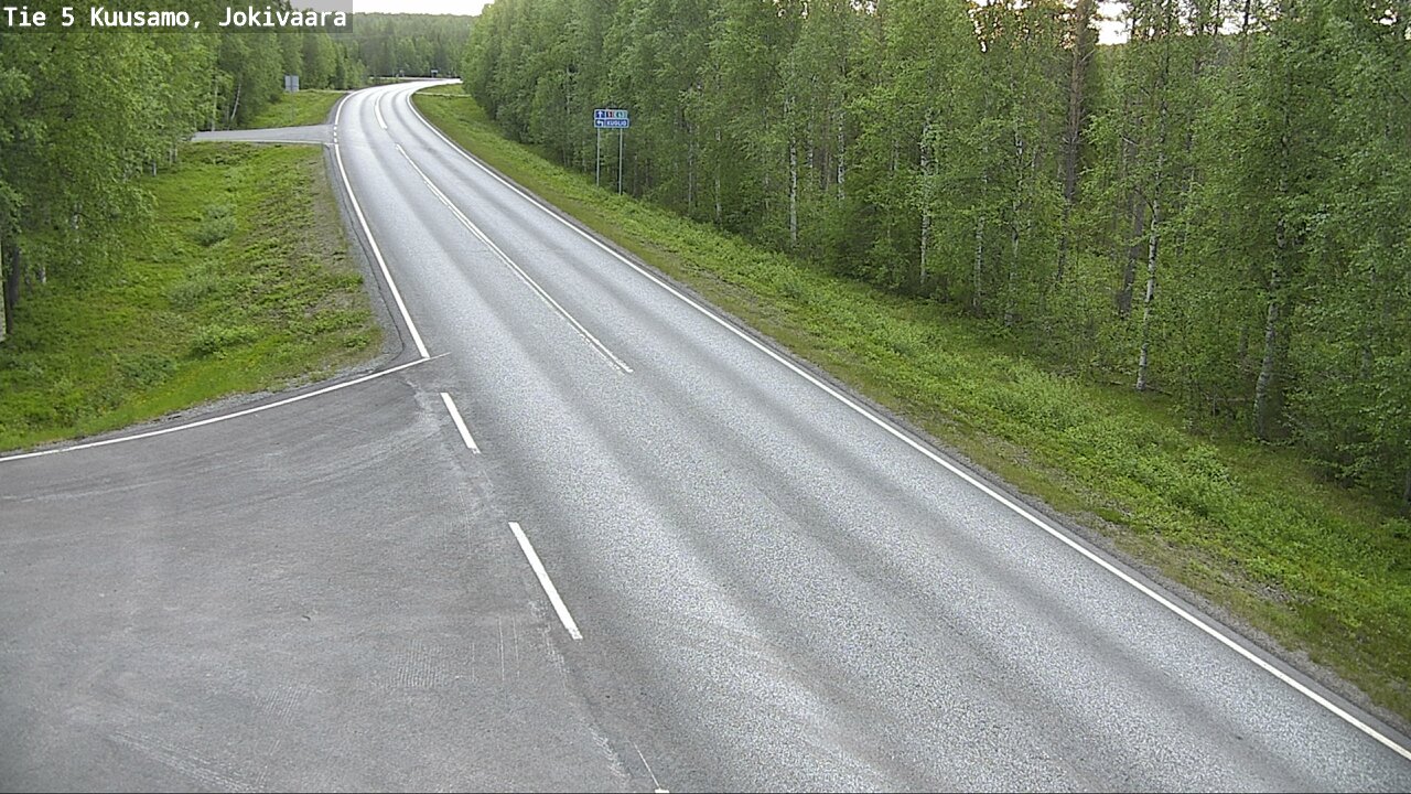 Kelikamerat Kuva Tie 5 Kuusamo, Jokivaara, Kuusamo, Pohjois-Pohjanmaa
