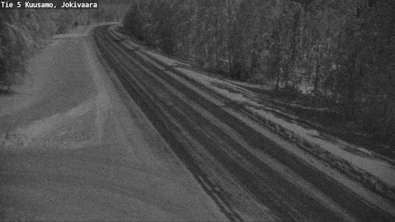 Weather Camera Image Road 5 Kuusamo, Jokivaara, Kuusamo, Pohjois-Pohjanmaa