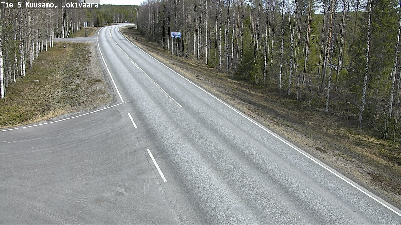 Kelikamerat Kuva Tie 5 Kuusamo, Jokivaara, Kuusamo, Pohjois-Pohjanmaa