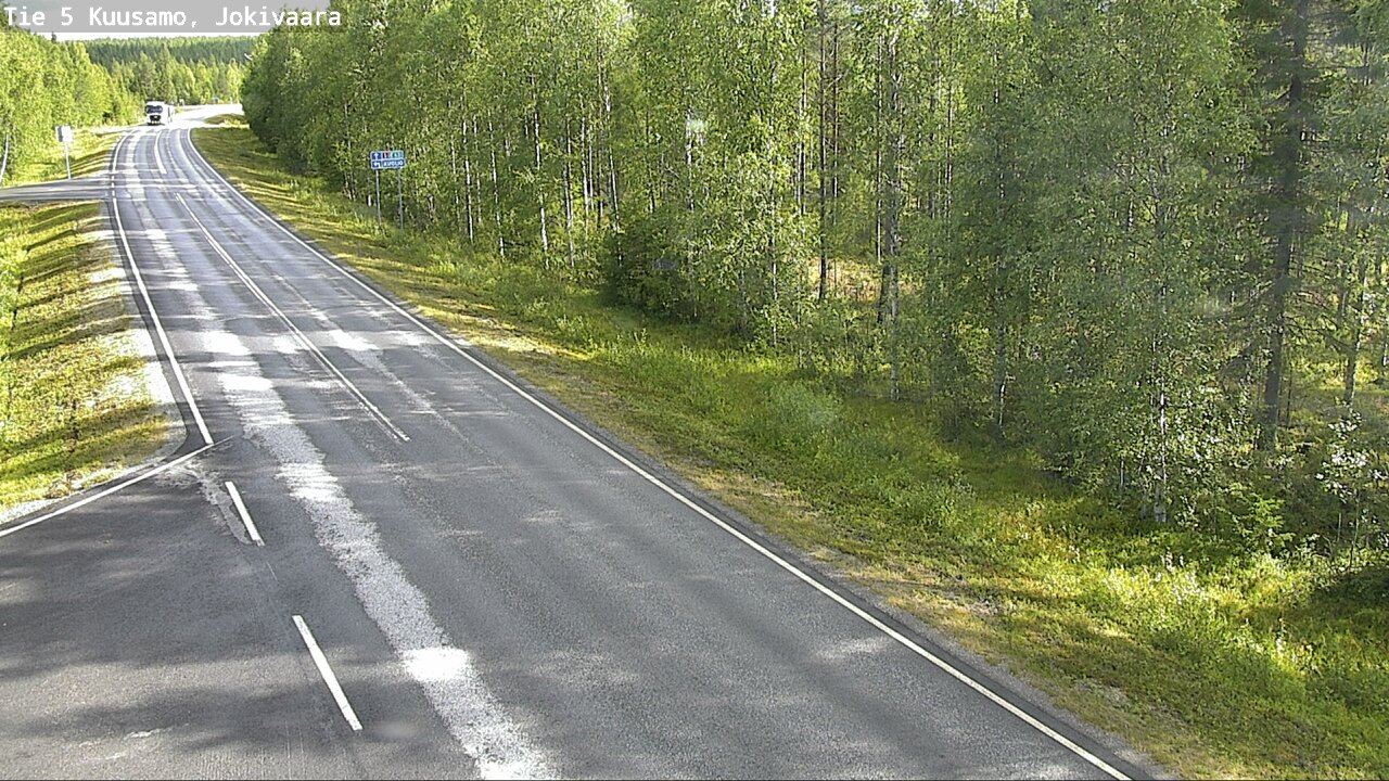 Kelikamerat Kuva Tie 5 Kuusamo, Jokivaara, Kuusamo, Pohjois-Pohjanmaa