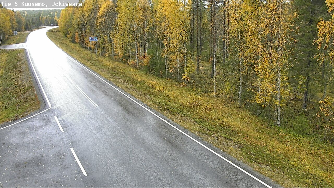 Kelikamerat Kuva Tie 5 Kuusamo, Jokivaara, Kuusamo, Pohjois-Pohjanmaa