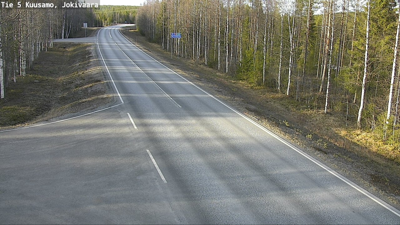 Kelikamerat Kuva Tie 5 Kuusamo, Jokivaara, Kuusamo, Pohjois-Pohjanmaa