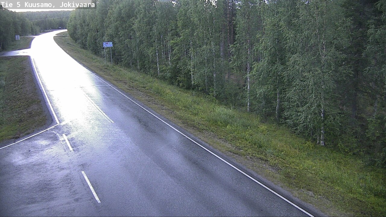 Kelikamerat Kuva Tie 5 Kuusamo, Jokivaara, Kuusamo, Pohjois-Pohjanmaa