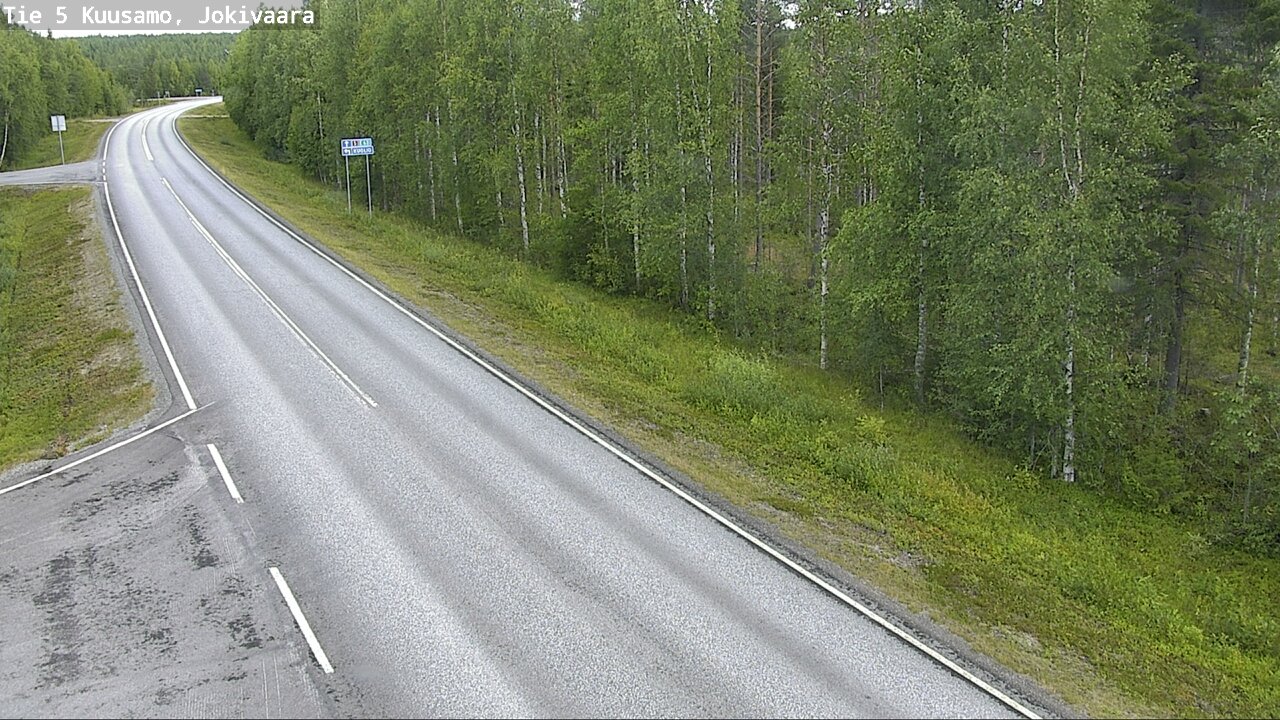 Kelikamerat Kuva Tie 5 Kuusamo, Jokivaara, Kuusamo, Pohjois-Pohjanmaa