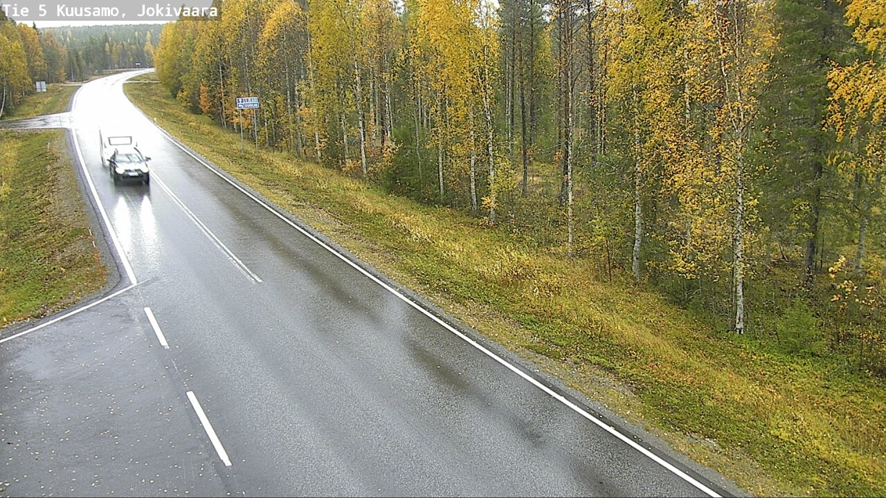 Kelikamerat Kuva Tie 5 Kuusamo, Jokivaara, Kuusamo, Pohjois-Pohjanmaa