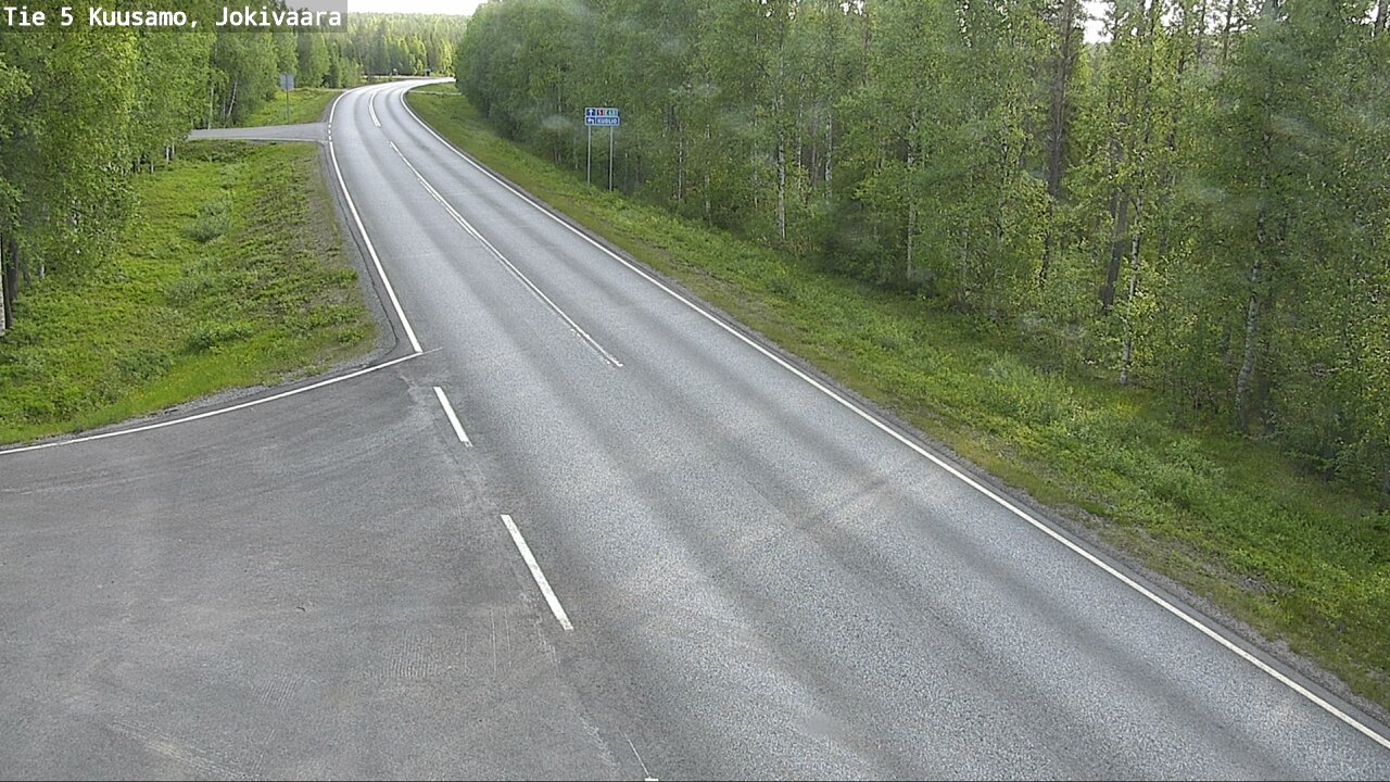 Kelikamerat Kuva Tie 5 Kuusamo, Jokivaara, Kuusamo, Pohjois-Pohjanmaa