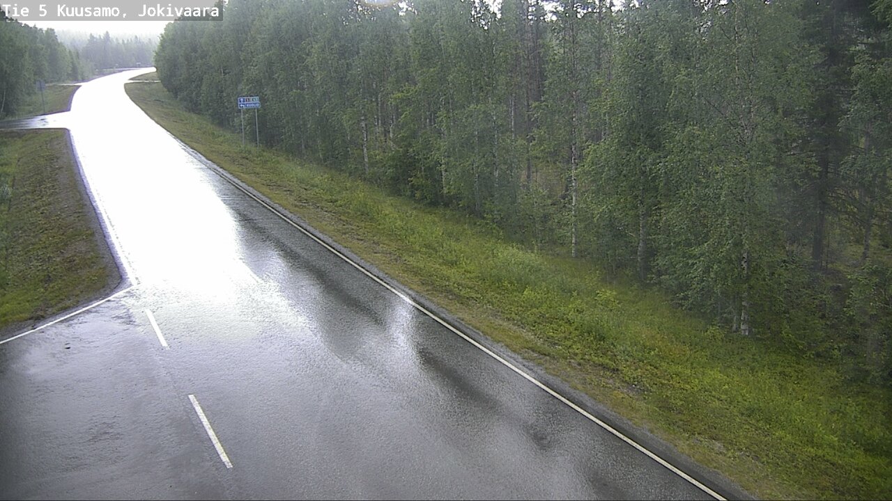 Kelikamerat Kuva Tie 5 Kuusamo, Jokivaara, Kuusamo, Pohjois-Pohjanmaa