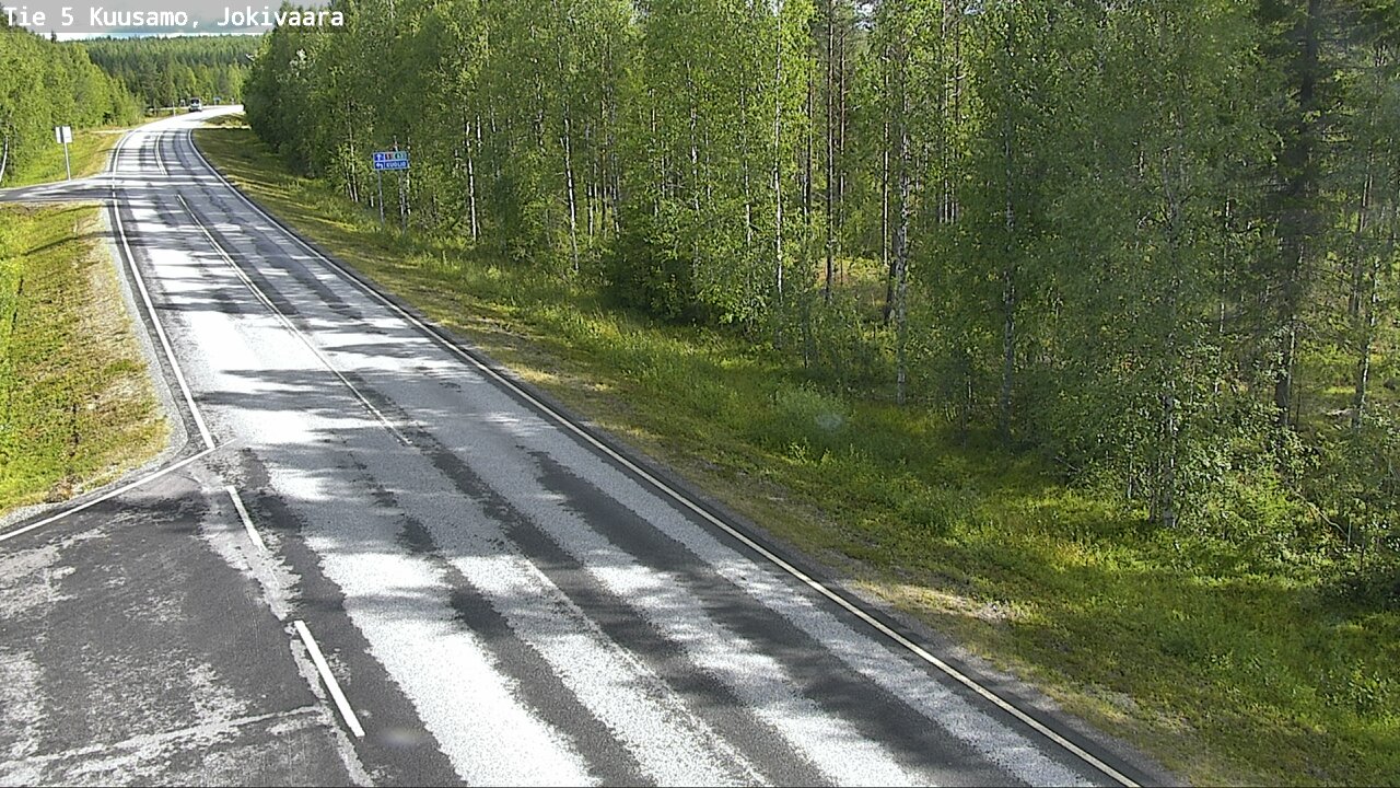 Kelikamerat Kuva Tie 5 Kuusamo, Jokivaara, Kuusamo, Pohjois-Pohjanmaa