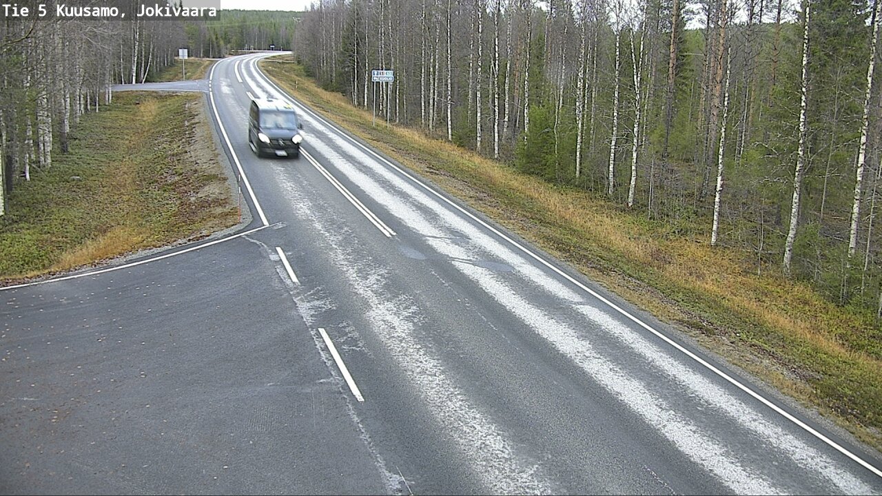 Kelikamerat Kuva Tie 5 Kuusamo, Jokivaara, Kuusamo, Pohjois-Pohjanmaa
