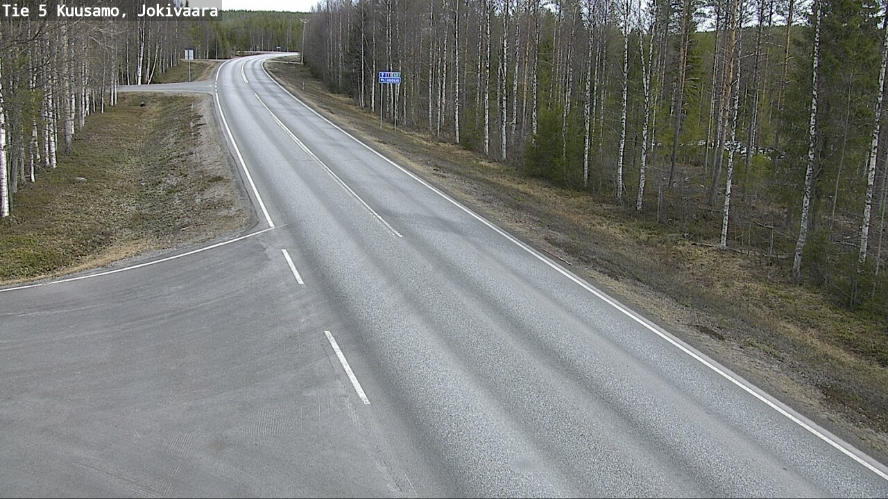 Kelikamerat Kuva Tie 5 Kuusamo, Jokivaara, Kuusamo, Pohjois-Pohjanmaa