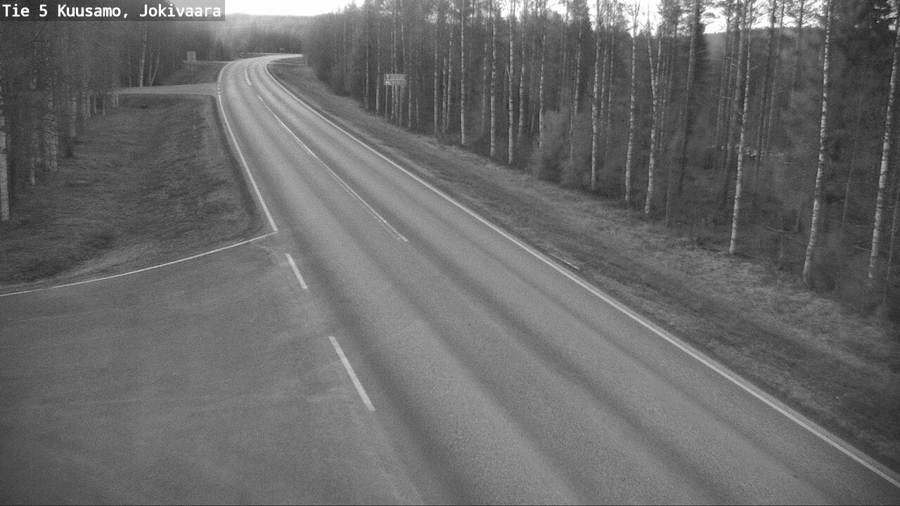 Kelikamerat Kuva Tie 5 Kuusamo, Jokivaara, Kuusamo, Pohjois-Pohjanmaa