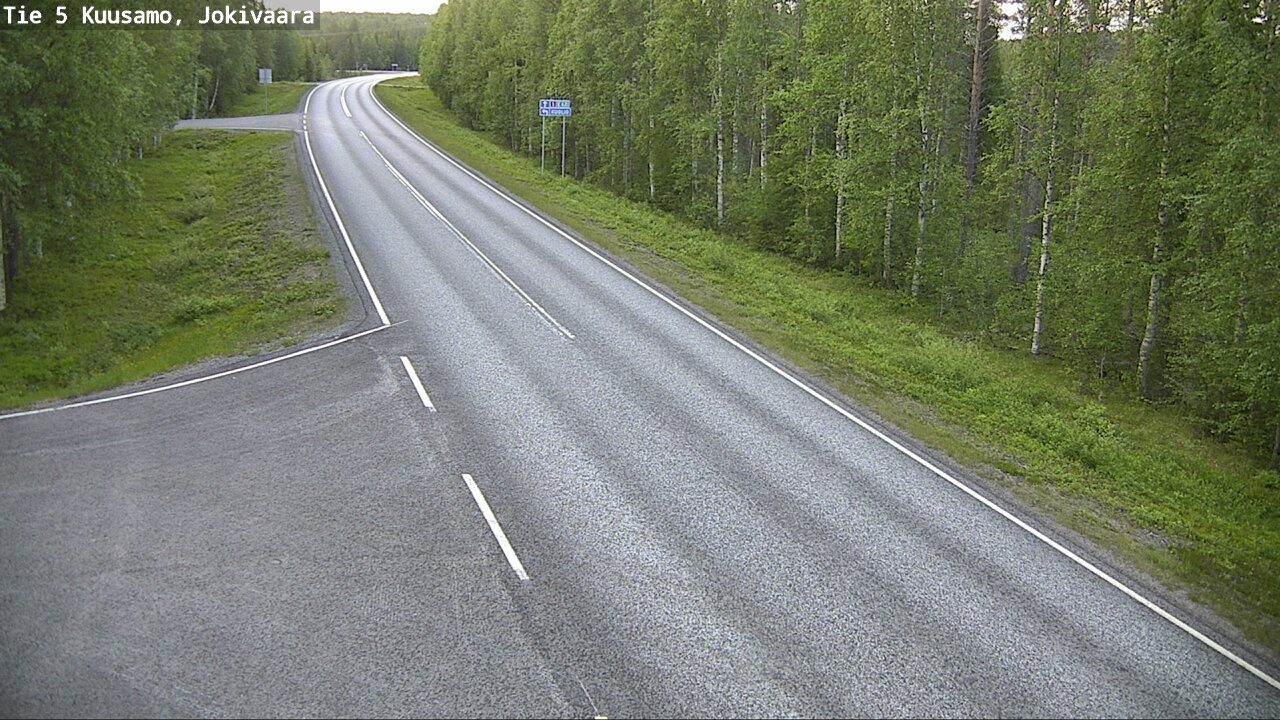 Kelikamerat Kuva Tie 5 Kuusamo, Jokivaara, Kuusamo, Pohjois-Pohjanmaa