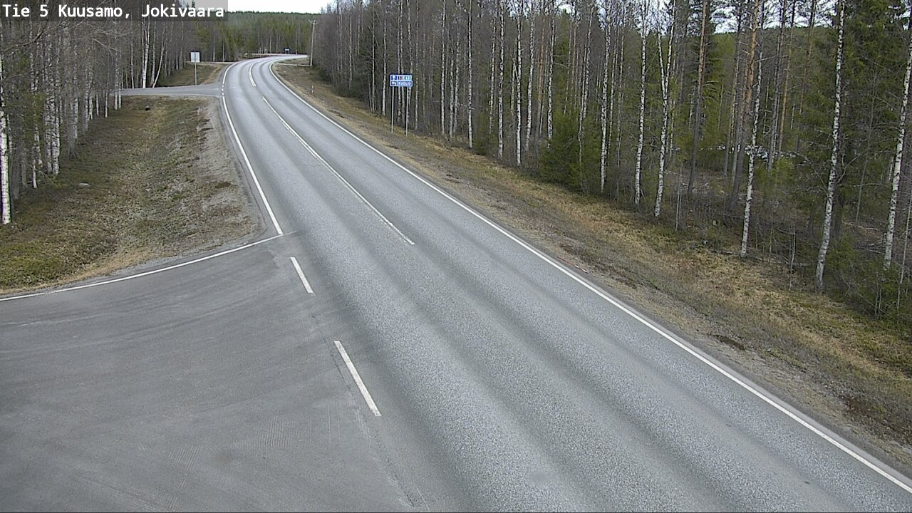 Kelikamerat Kuva Tie 5 Kuusamo, Jokivaara, Kuusamo, Pohjois-Pohjanmaa