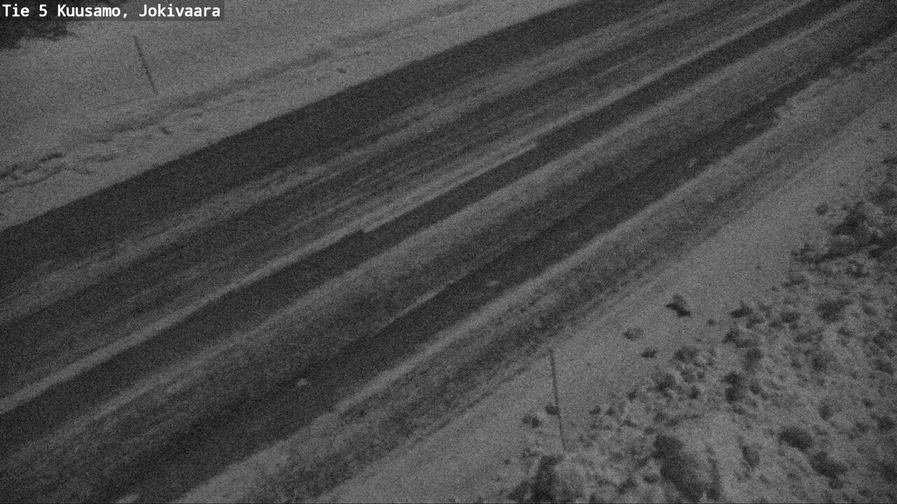 Weather Camera Image Road 5 Kuusamo, Jokivaara, Kuusamo, Pohjois-Pohjanmaa