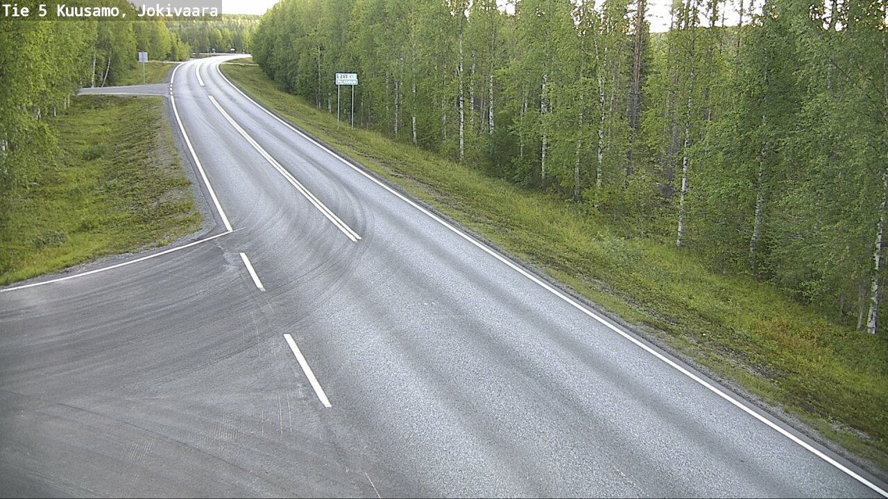 Kelikamerat Kuva Tie 5 Kuusamo, Jokivaara, Kuusamo, Pohjois-Pohjanmaa