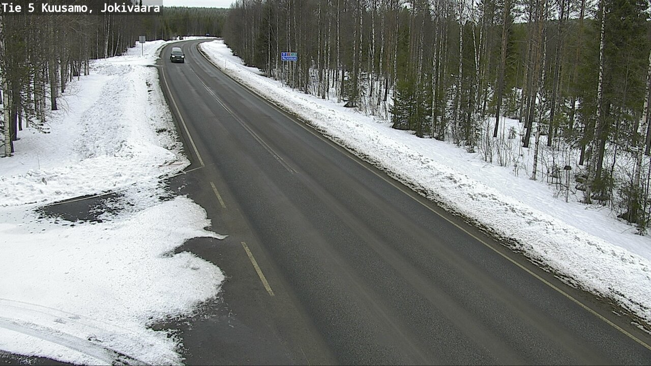 Kelikamerat Kuva Tie 5 Kuusamo, Jokivaara, Kuusamo, Pohjois-Pohjanmaa