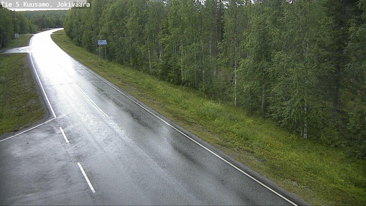 Kelikamerat Kuva Tie 5 Kuusamo, Jokivaara, Kuusamo, Pohjois-Pohjanmaa