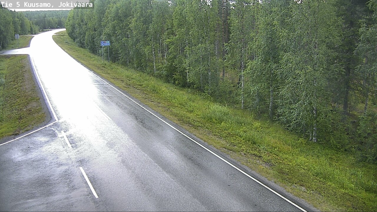 Kelikamerat Kuva Tie 5 Kuusamo, Jokivaara, Kuusamo, Pohjois-Pohjanmaa