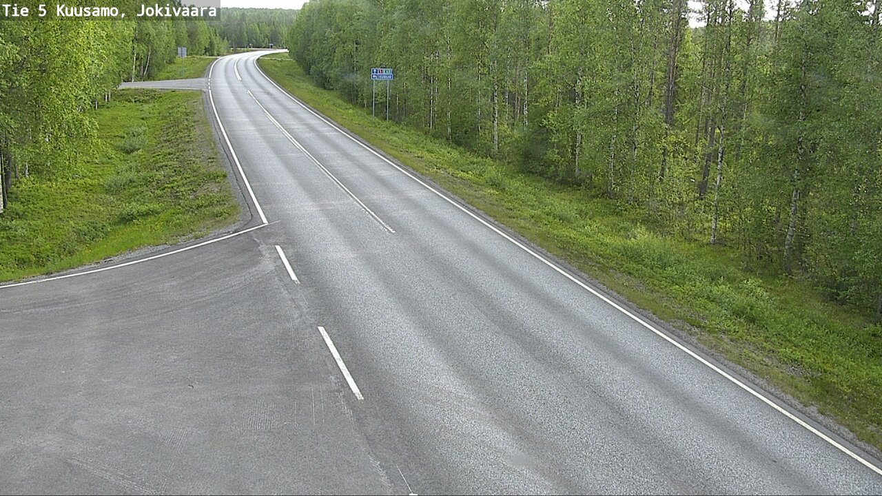 Kelikamerat Kuva Tie 5 Kuusamo, Jokivaara, Kuusamo, Pohjois-Pohjanmaa