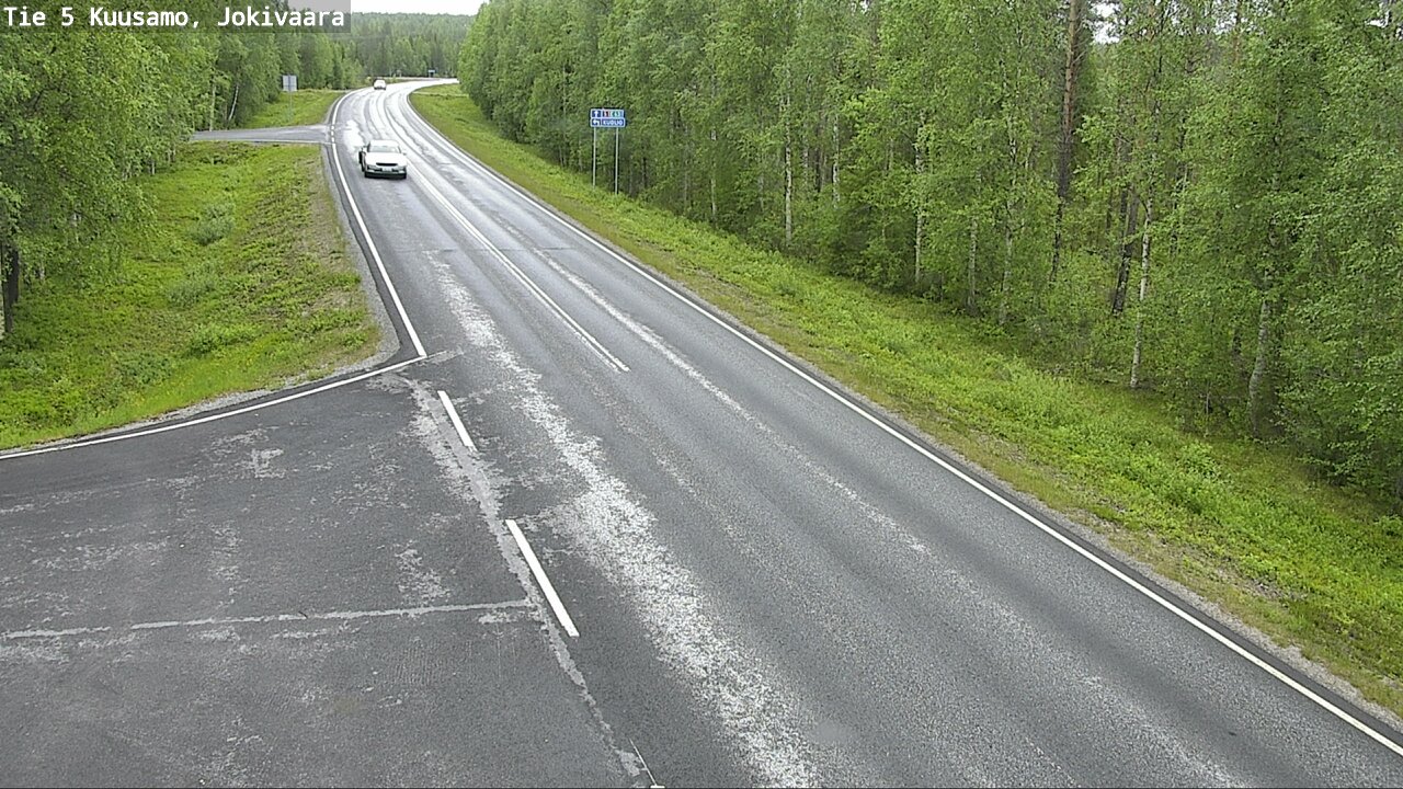 Kelikamerat Kuva Tie 5 Kuusamo, Jokivaara, Kuusamo, Pohjois-Pohjanmaa