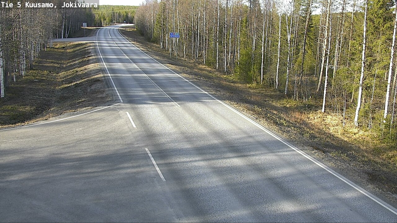 Kelikamerat Kuva Tie 5 Kuusamo, Jokivaara, Kuusamo, Pohjois-Pohjanmaa