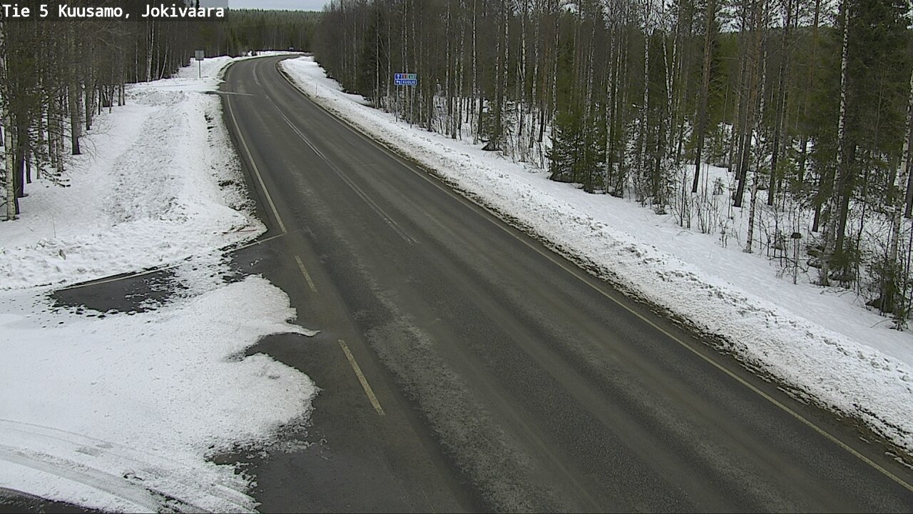 Kelikamerat Kuva Tie 5 Kuusamo, Jokivaara, Kuusamo, Pohjois-Pohjanmaa
