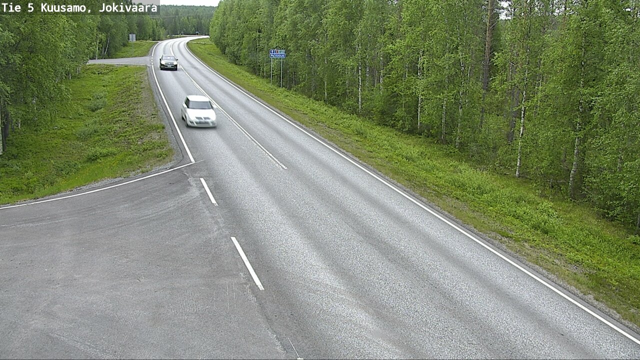 Kelikamerat Kuva Tie 5 Kuusamo, Jokivaara, Kuusamo, Pohjois-Pohjanmaa