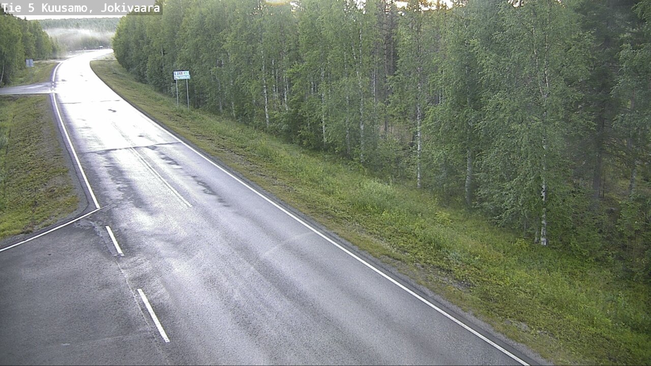 Kelikamerat Kuva Tie 5 Kuusamo, Jokivaara, Kuusamo, Pohjois-Pohjanmaa