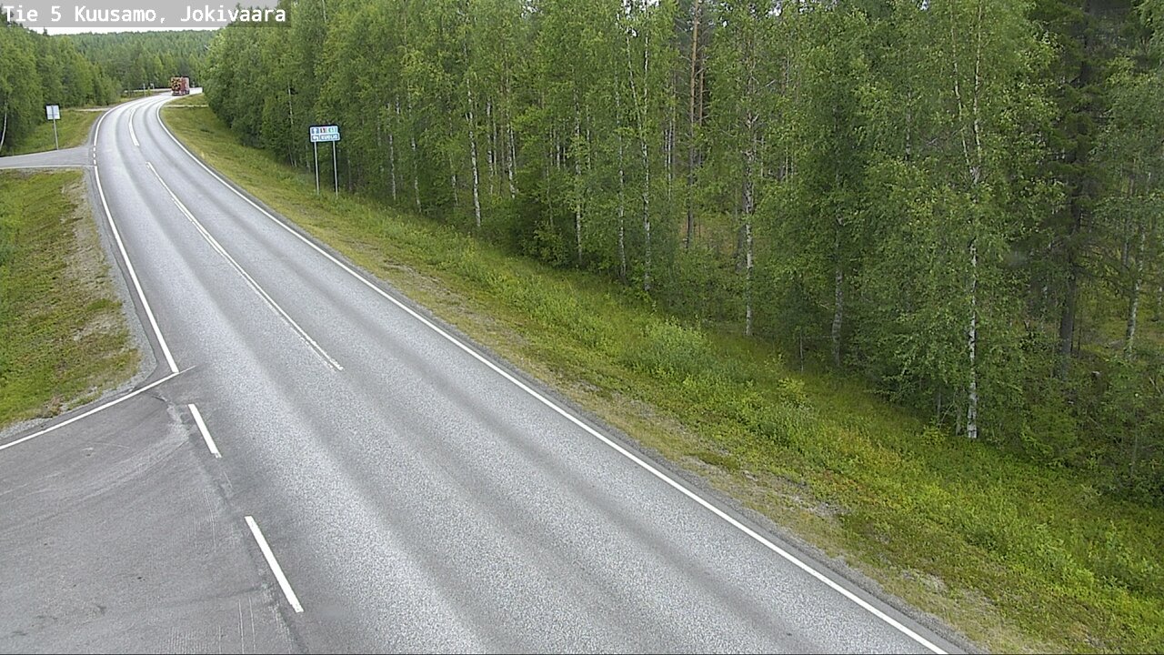 Kelikamerat Kuva Tie 5 Kuusamo, Jokivaara, Kuusamo, Pohjois-Pohjanmaa