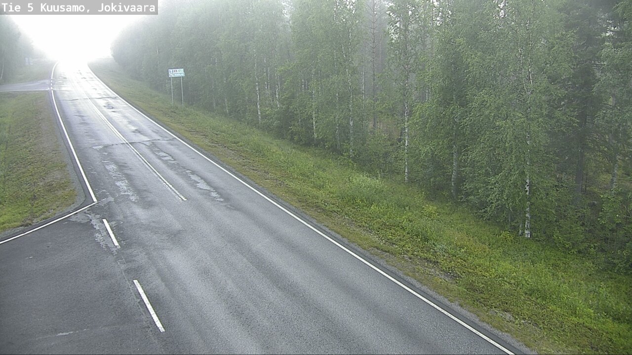Kelikamerat Kuva Tie 5 Kuusamo, Jokivaara, Kuusamo, Pohjois-Pohjanmaa