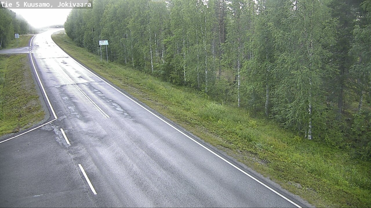 Kelikamerat Kuva Tie 5 Kuusamo, Jokivaara, Kuusamo, Pohjois-Pohjanmaa