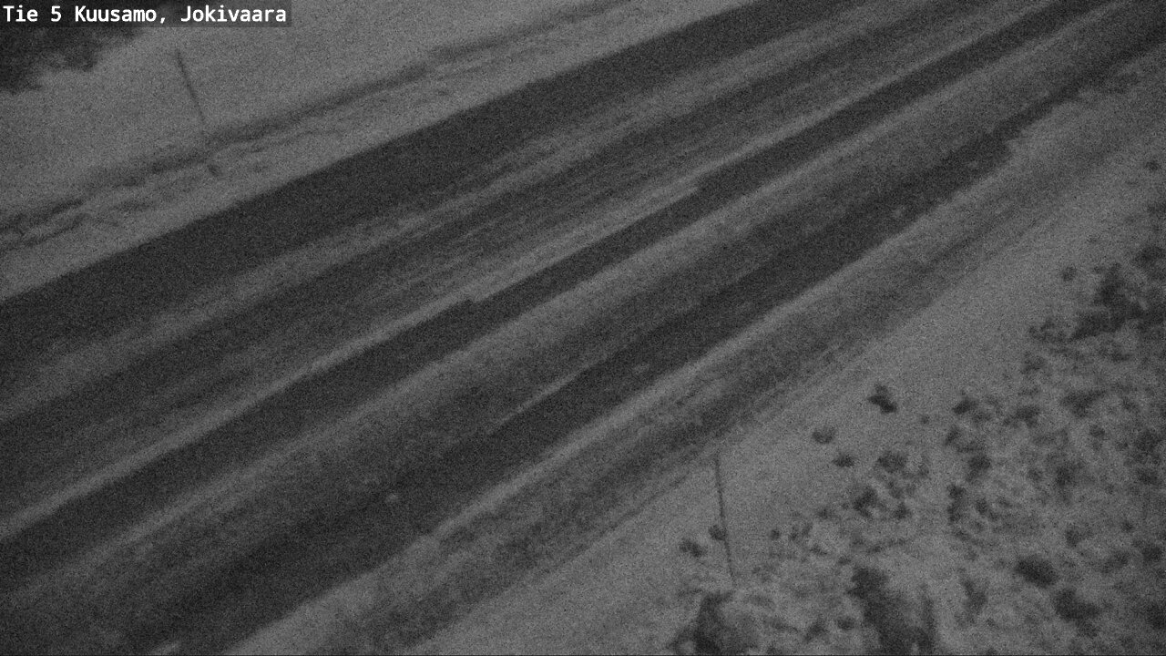 Weather Camera Image Road 5 Kuusamo, Jokivaara, Kuusamo, Pohjois-Pohjanmaa