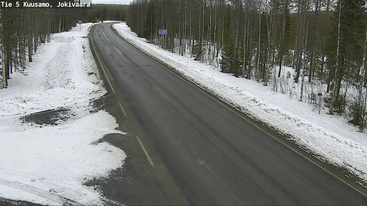 Kelikamerat Kuva Tie 5 Kuusamo, Jokivaara, Kuusamo, Pohjois-Pohjanmaa