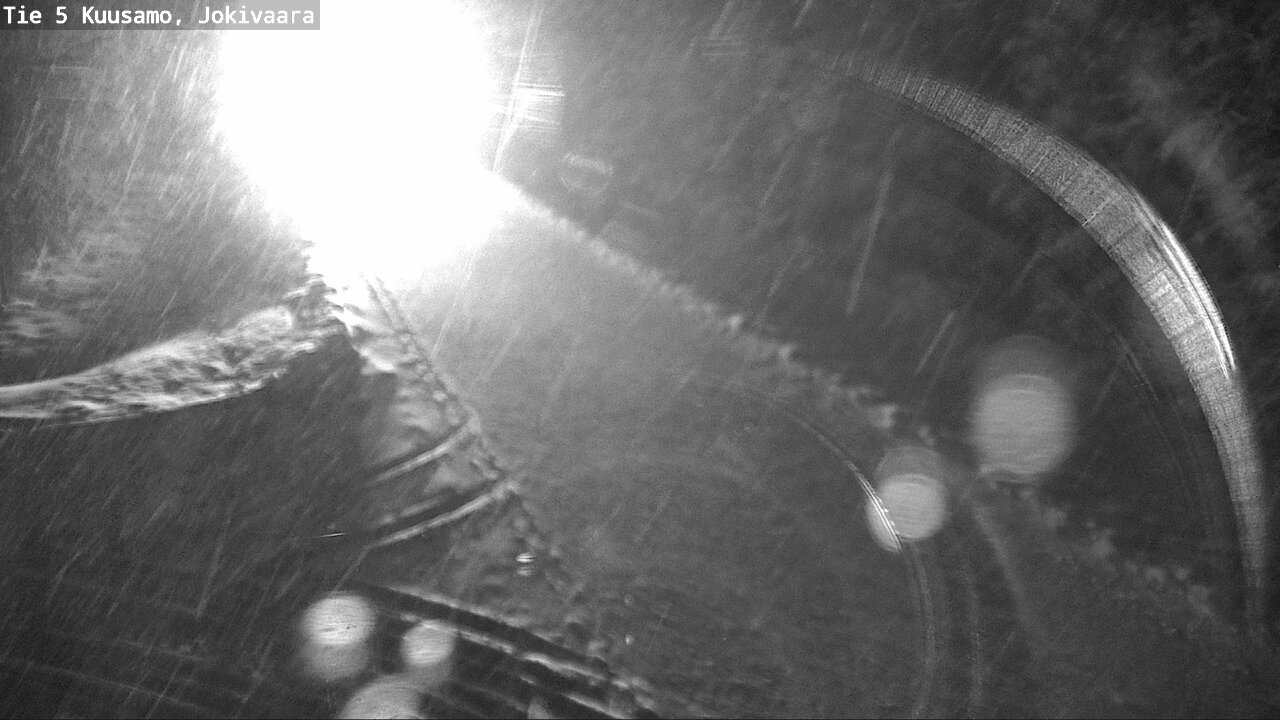 Weather Camera Image Väg 5 Kuusamo, Jokivaara, Kuusamo, Pohjois-Pohjanmaa