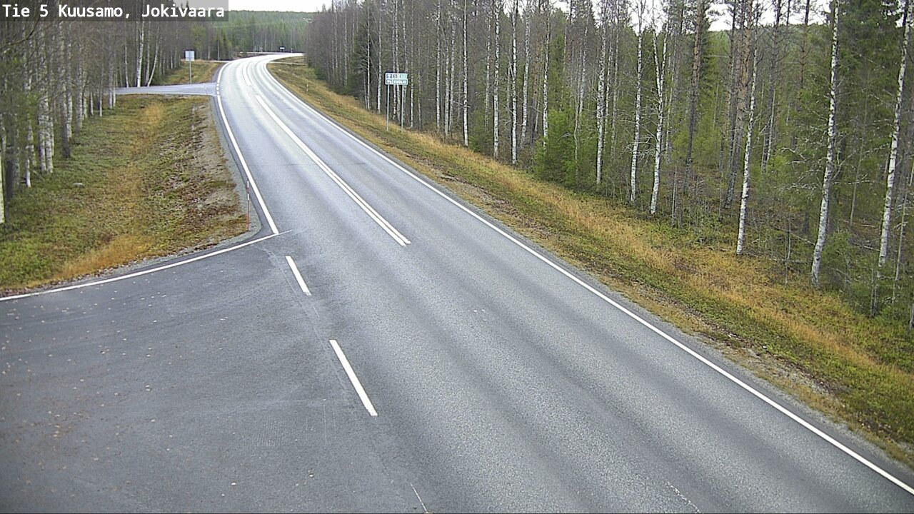 Kelikamerat Kuva Tie 5 Kuusamo, Jokivaara, Kuusamo, Pohjois-Pohjanmaa