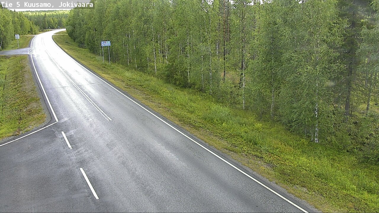Kelikamerat Kuva Tie 5 Kuusamo, Jokivaara, Kuusamo, Pohjois-Pohjanmaa