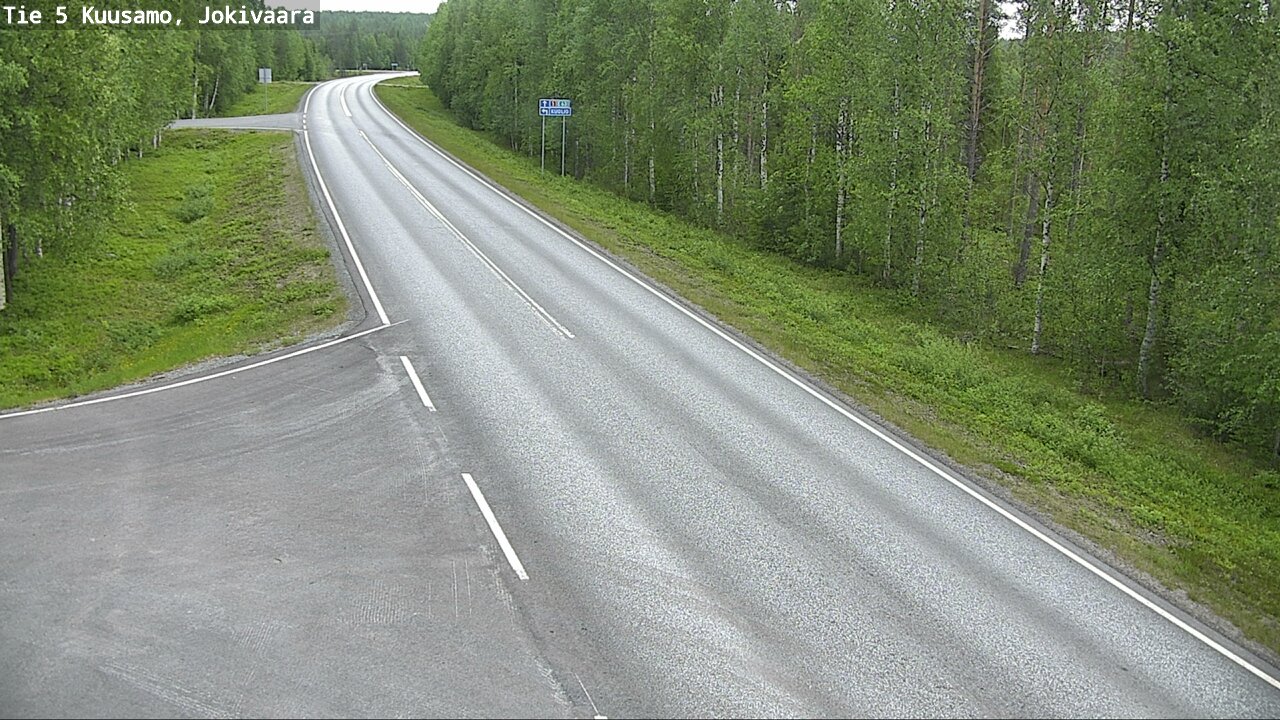 Kelikamerat Kuva Tie 5 Kuusamo, Jokivaara, Kuusamo, Pohjois-Pohjanmaa