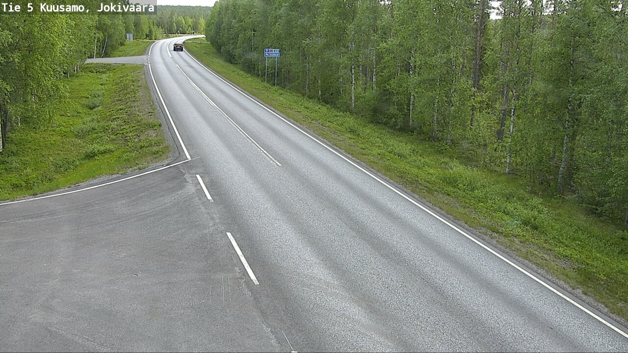 Kelikamerat Kuva Tie 5 Kuusamo, Jokivaara, Kuusamo, Pohjois-Pohjanmaa